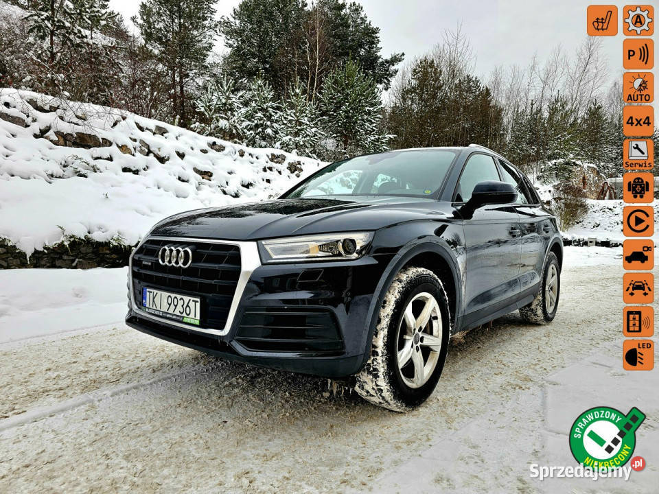 Audi Q5 20 TDI 190 Quattro STronic Kamera wielofunkcyjna kierownica Zagnańsk