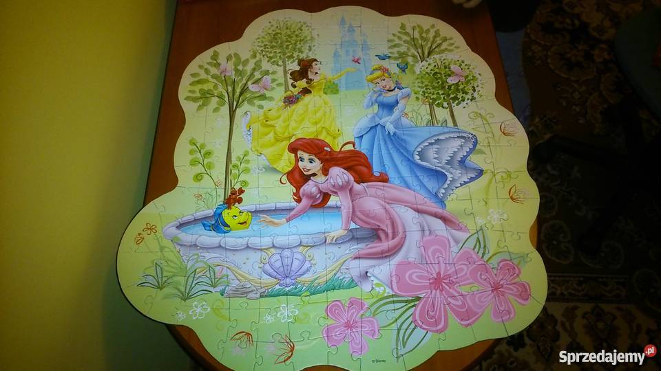 puzzle księżniczki 150 elementów stan idealny Poznań