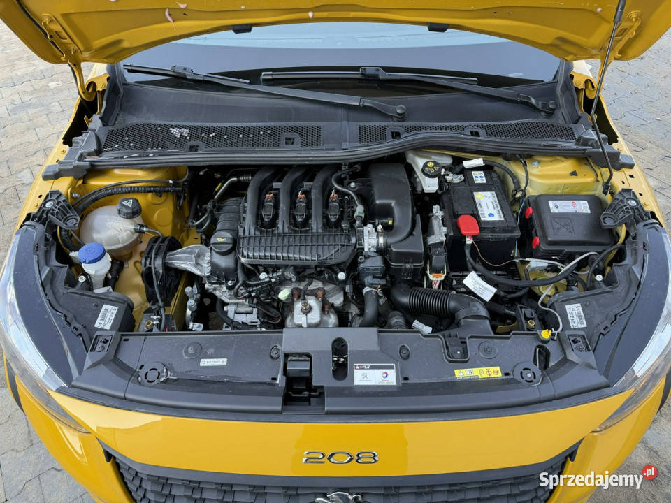Peugeot 208 12 75 Asystent Pasa Ruchu Tempomat kurtyny powietrzne Mrągowo