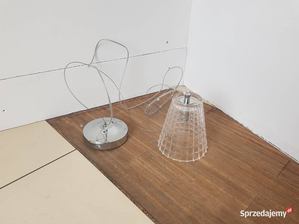 Lampa wisząca STOŻEK SZKŁO mała fajna stół Warszawa