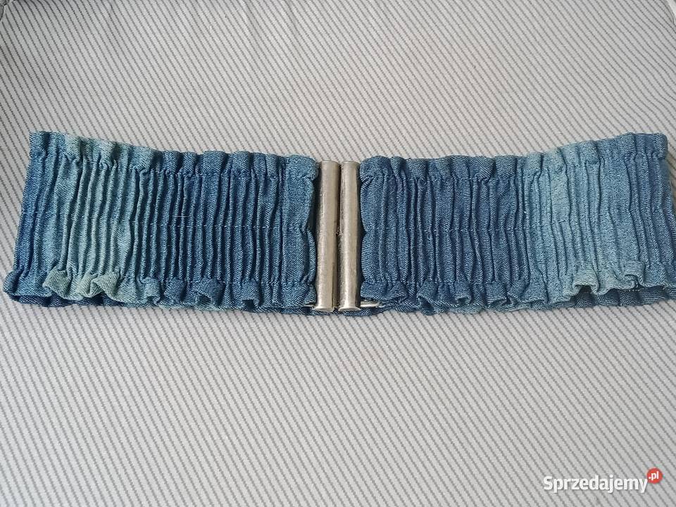 Pasek rozciągliwy z jeansu Paski Paski łódzkie Łódź