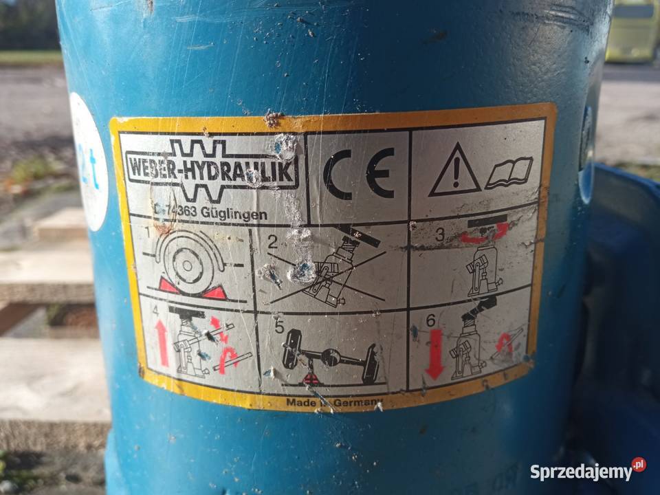 Lewarek podnśnik WEBER 12T i inne Pozostałe Pajęczno