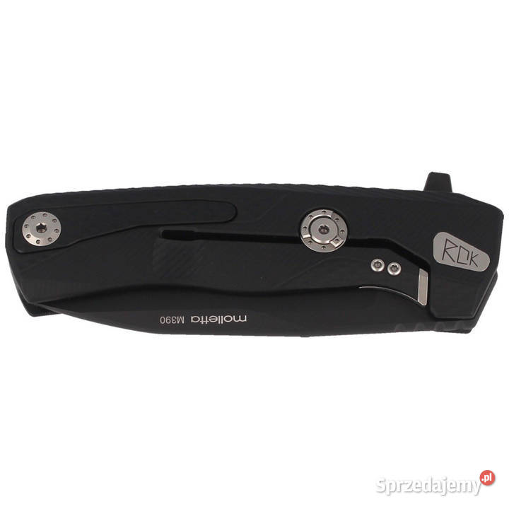 Nóż składany LionSteel Black Aluminium Black Warszawa