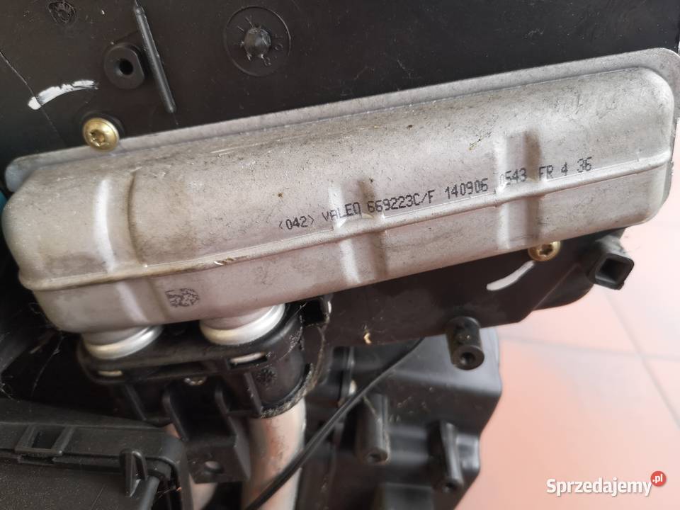 Nagrzewnica komplet Nissan Note E11 16 110 wielkopolskie Nowe Skalmierzyce sprzedam