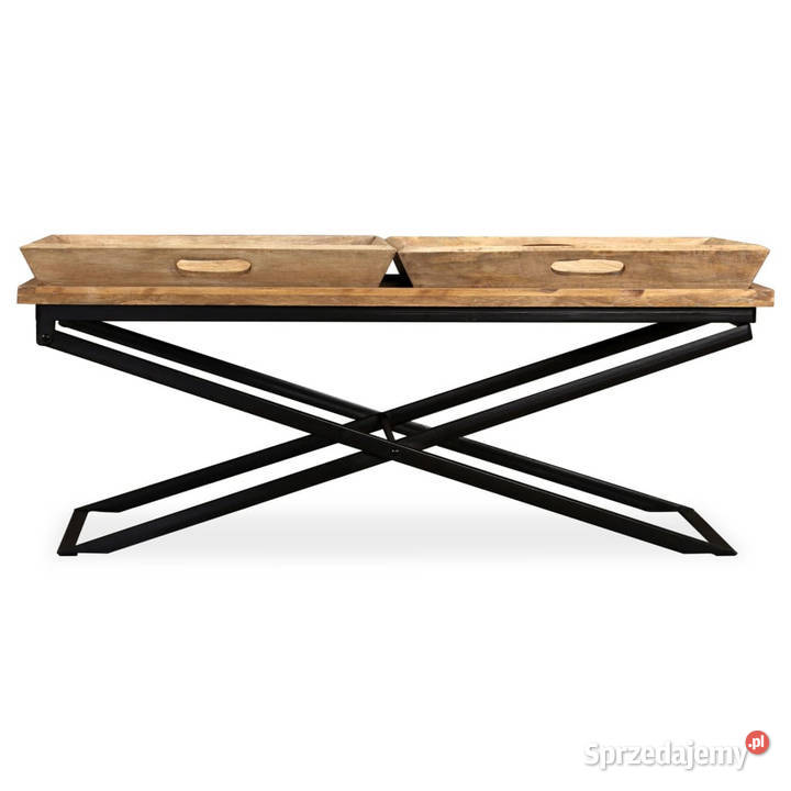 Stolik kawowy lite drewno mango 110 x 55 x 42 Warszawa sprzedam