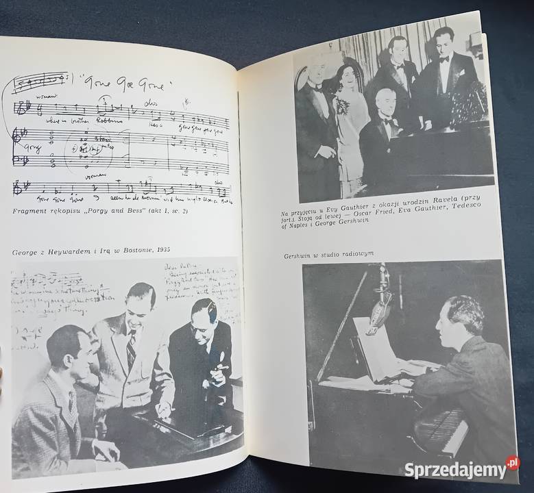 Lucjan Kydryński Gershwin PWM 1982 r Wydanie IV Koźminek