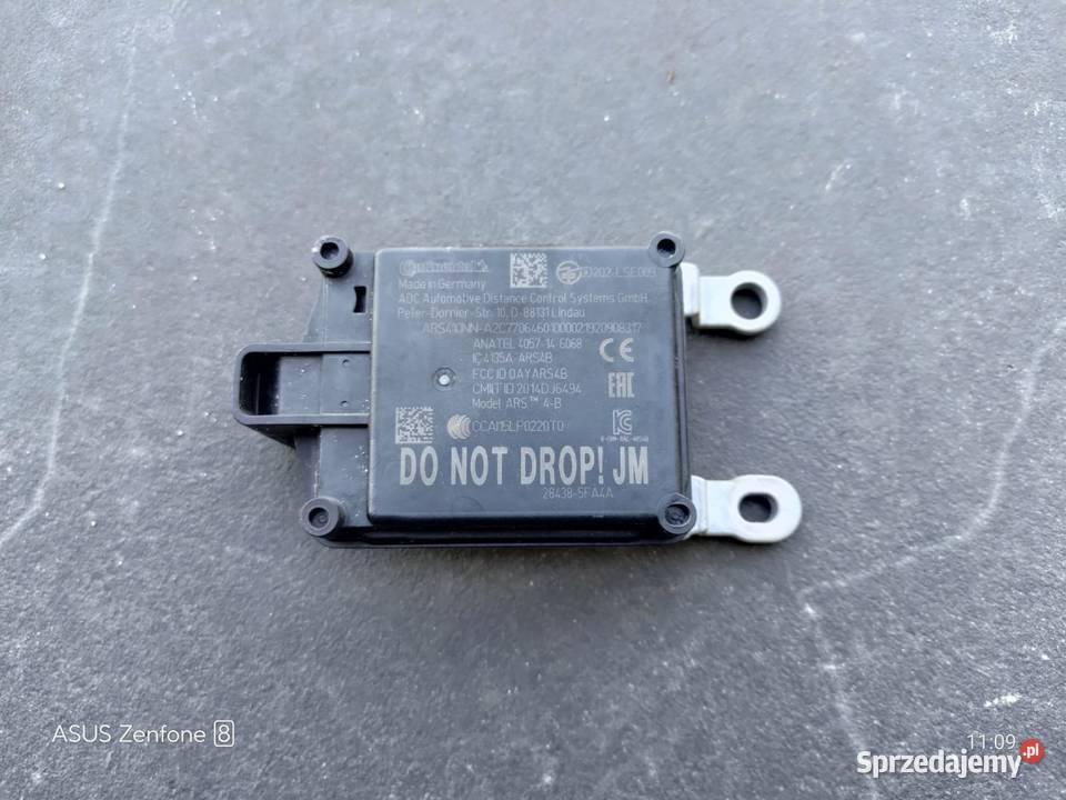 Radar sensor przód Nissan Qashqai j11 lift uszkodzony Złoczew