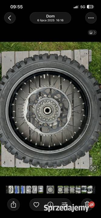 Koła Husqvarna ktm DID 1918 nie uszkodzone razem Wrocław