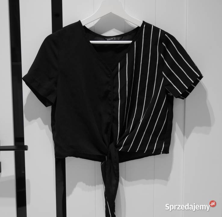 Shein fajna bluzeczka wiązanie 34 XS Wrocław sprzedam