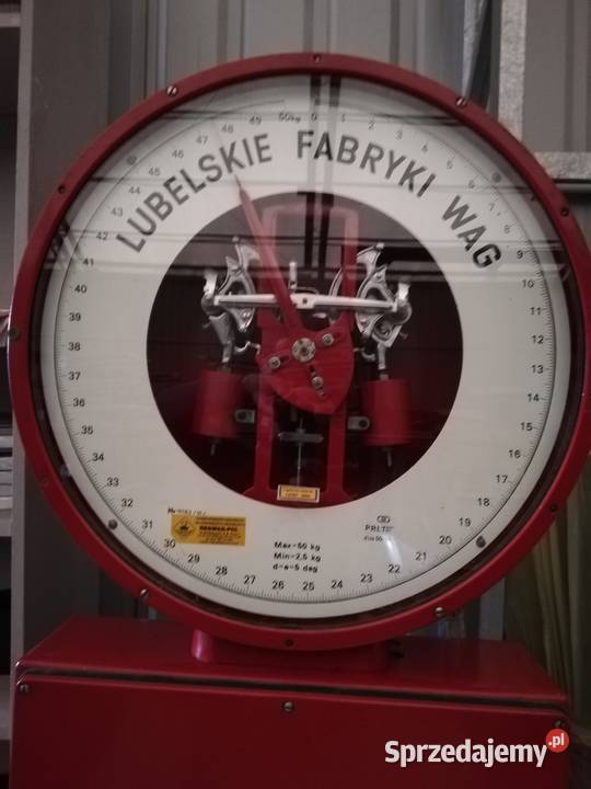 Waga hydrauliczna tarczowa wskazówkowa do 50 Sławoborze