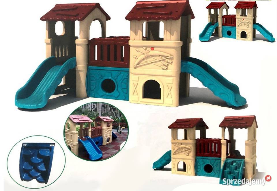 Plac zabaw most z tunelem Zabawki ogrodowe dolnośląskie Słotwina