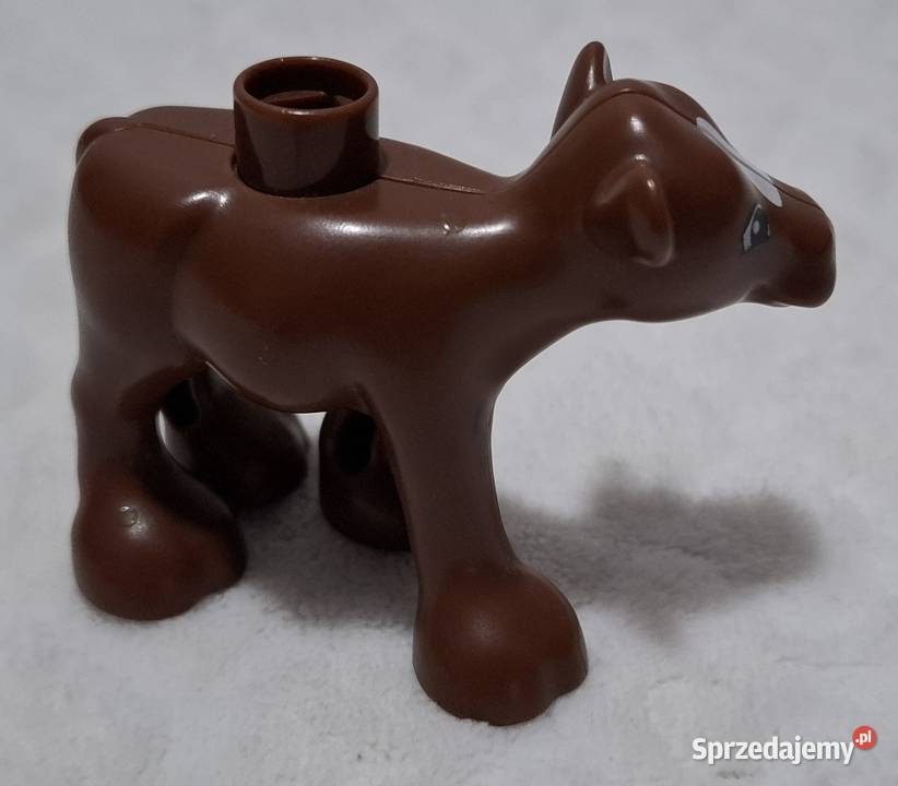 Figurka brązowy cielaczek cielak 6 klocki LEGO Lego Czeladź