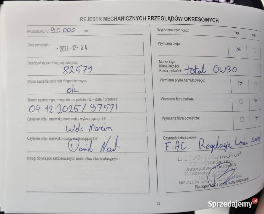 KIA CEED 10 TGDI 120 SALON POLSKA 99 000 2020R MP3 Wodzisław