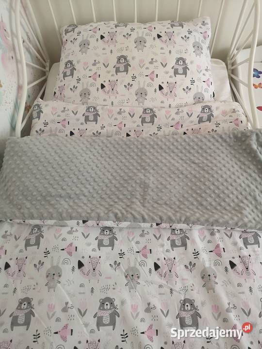Komplet pościeli dziecięcej 3w1 dwustronny koc Pościel i kocyki