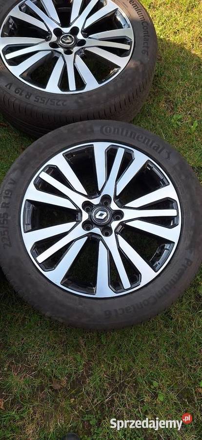 Alufelgi z oponami Renault Koleos 22555 R19 V Chrząstowice sprzedam