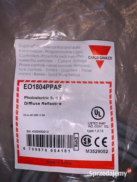 CARLO GAVAZZI EO1804PPAS Warszawa sprzedam