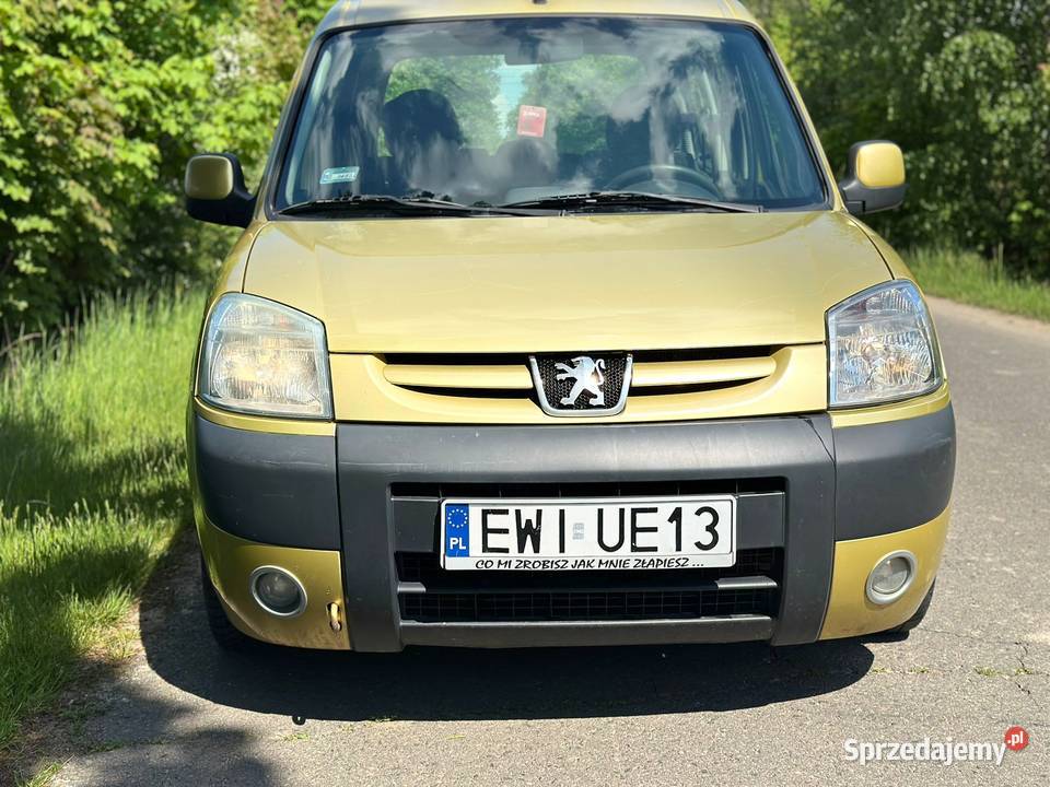 Peugeot Partner I 14 LPG sprawny faktura łódzkie Wieluń