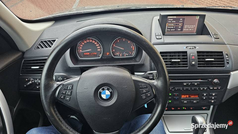BMW X3 E83 20 2008r D 163 4x4 Aut Skóra z Belgii Motoryzacja podkarpackie