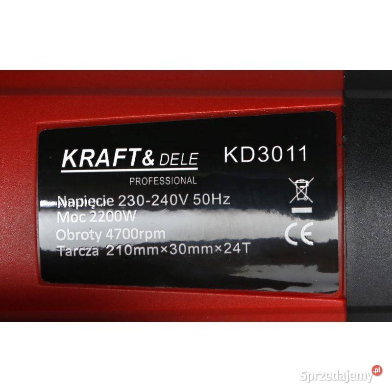 UKOŚNICA Z POSUWEM KRAFTDELE model KD3011 2200W