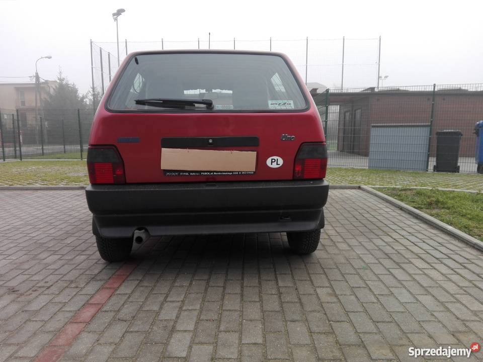 FIAT UNO 17 DS Diesel o małym przebiegu nieuszkodzony Płock