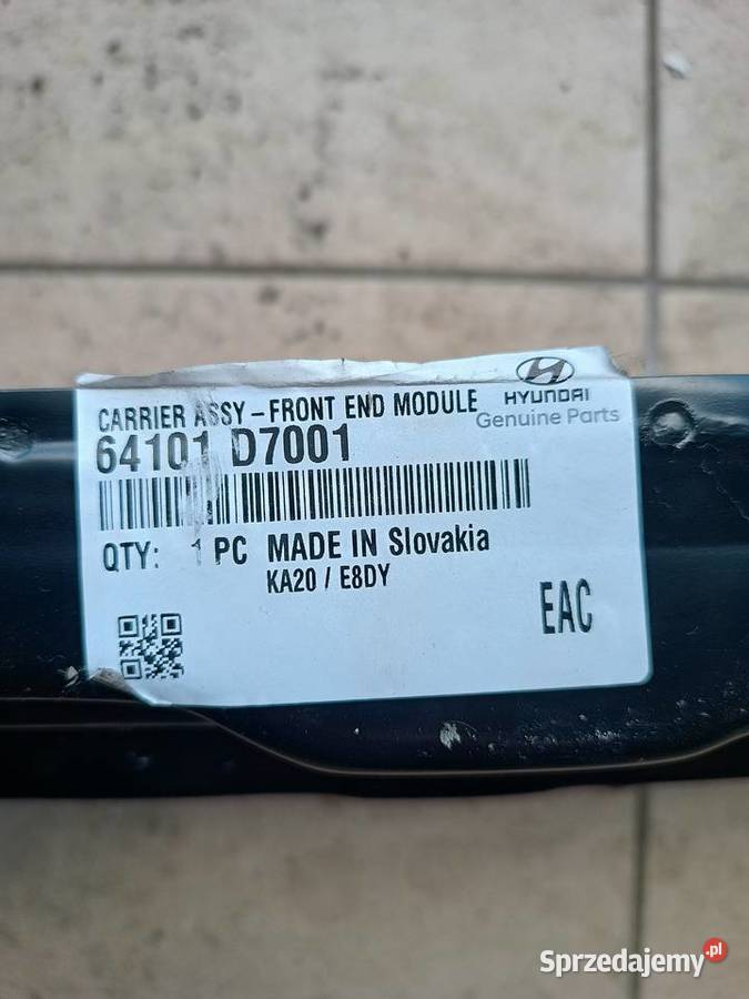 Belka pasa przedniego górna Hyundai Tucson osobowe małopolskie Nowy Sącz sprzedam