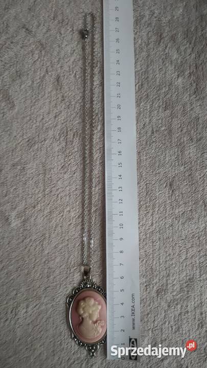 Wisior wisiorek naszyjnik kamea kobieta Naszyjniki Tarnowskie Góry