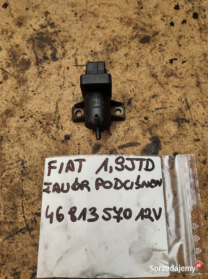Fiat Punto 19JTD zawór podciśnienia 46813570 Kielce