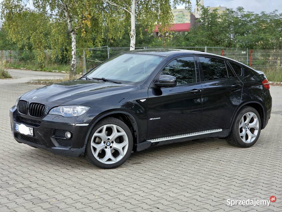 BMW X6 DIESEL MPAKIET zamiana 400KM dolnośląskie Lubin