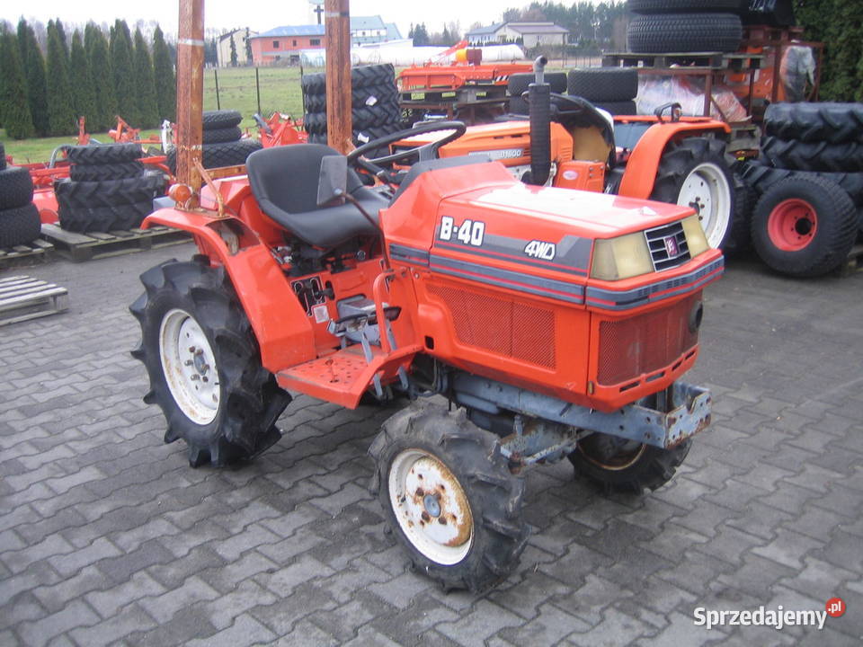 Kubota B40 4x4 do ogrodu sadu tunelu nie tz4k14 Mroków