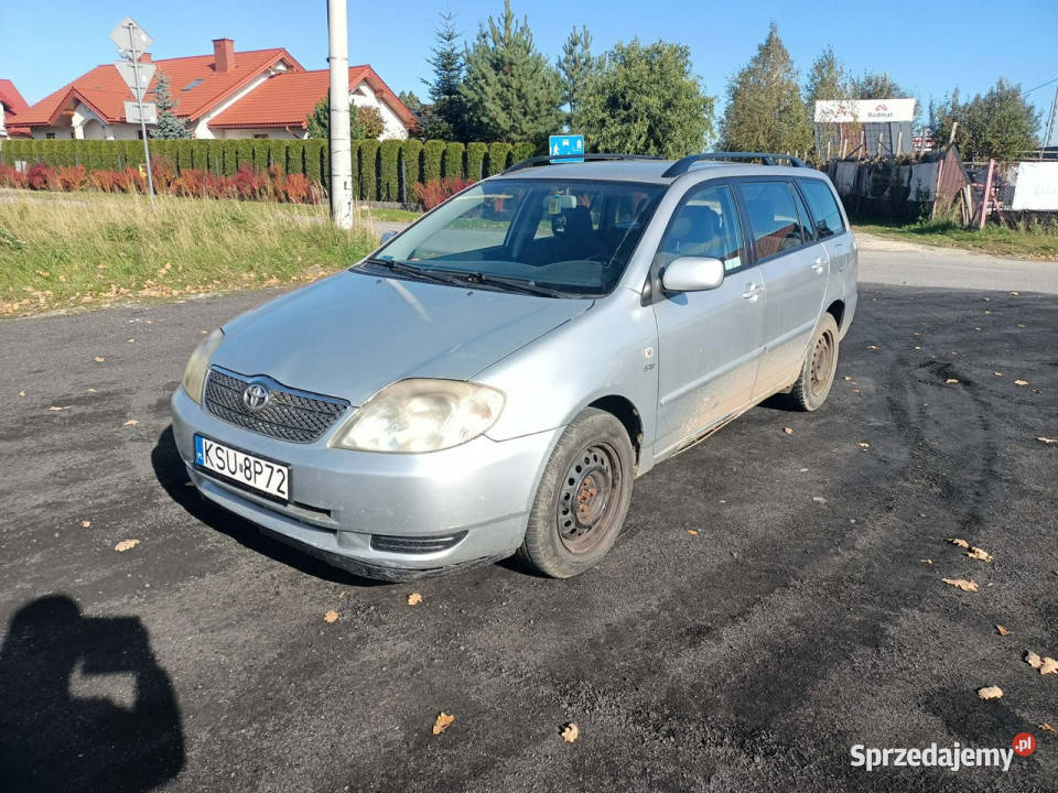 Toyota Corolla Toyota Corolla 20D4D 90 02r Seria manualna Tarnów
