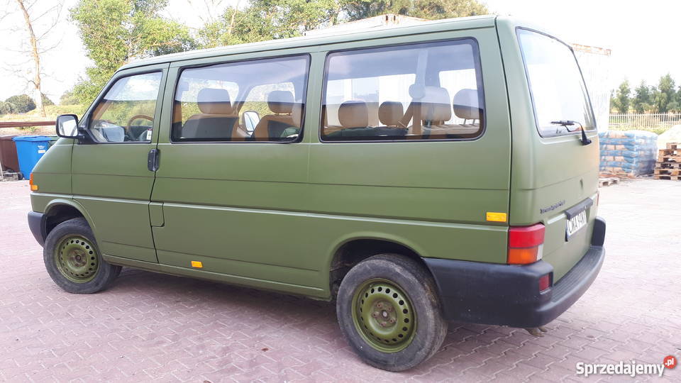 Transporter T4 24D z wojskaserwisowany pierwszy właściciel Wąbrzeźno