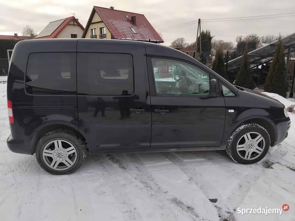 VW Caddy 19 tdi automat zarejestrowany na 7osób