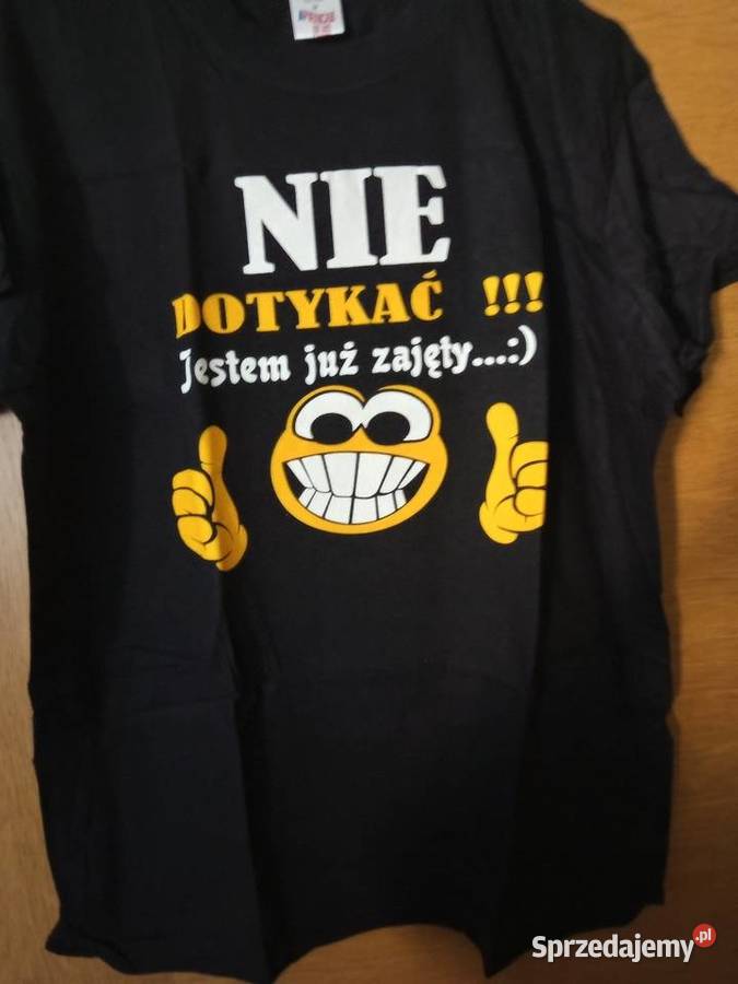 Koszulka Tshirt z napisem M Warszawa