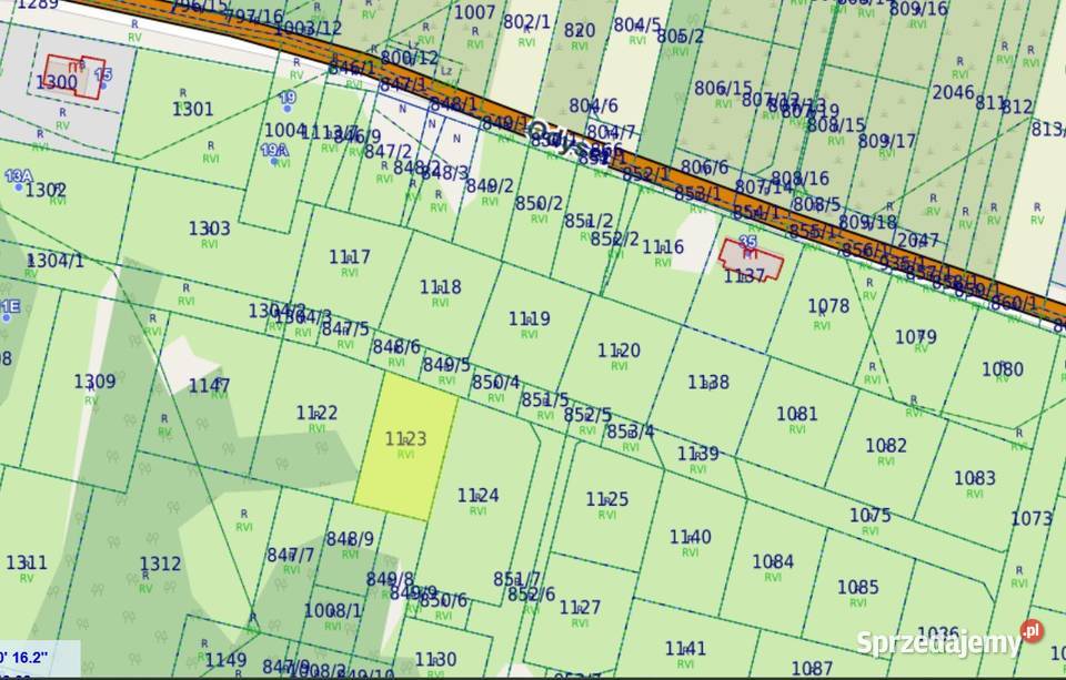 Działka budowlana Dziekanów Polski 1023m mazowieckie