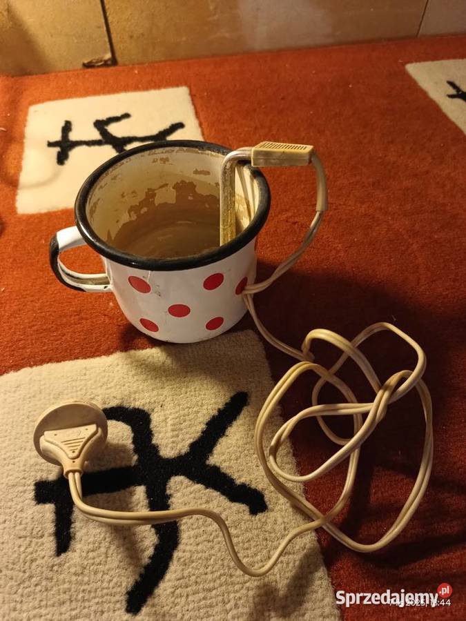 Garnekgrzałka Vintage z głębokiego PRLu wielkopolskie Wronki sprzedam