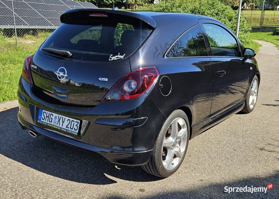 Opel Corsa D GSI OPC 150koni benzyna warmińsko-mazurskie Żabi Róg