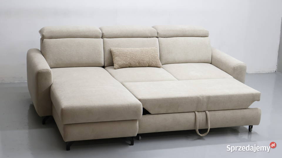 TDE DESIGN NAROŻNIK funkcja spania pojemnik