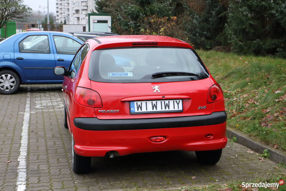 Peugeot 206 benzyna mazowieckie Warszawa