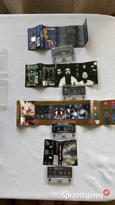 8 kaset MCThe OffspringCypress hillBusta Rhymes lubelskie Lublin