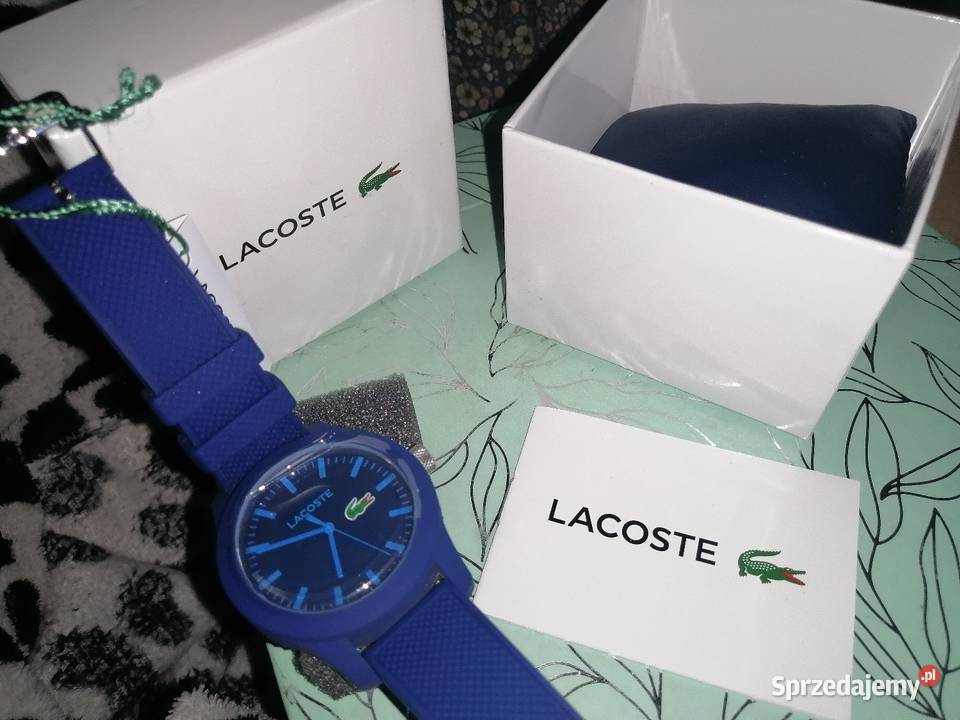 Zegarek Lacoste NOWY z metką pudełkiem itd folią Leszno sprzedam