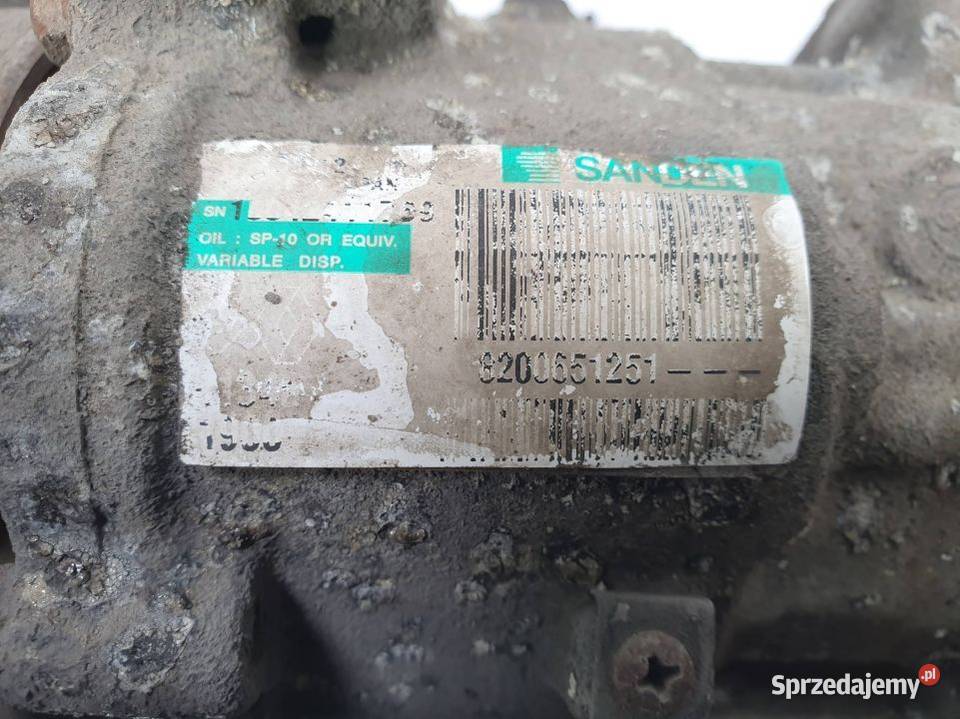 SPRĘŻARKA KLIMATYZACJI NISSAN NOTE 8200651251 Lipno