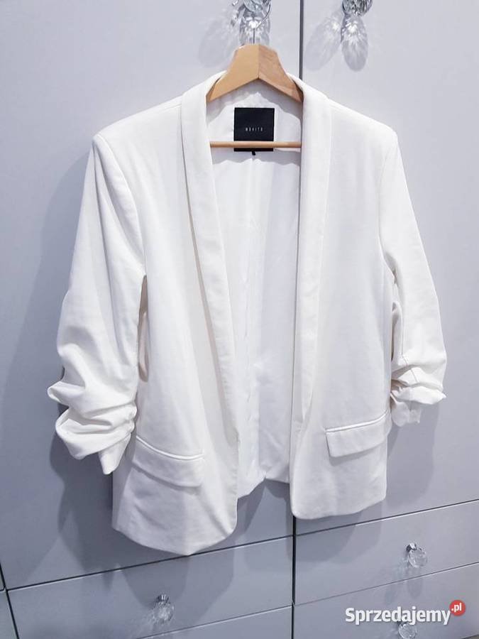 Damski biały żakiet marynarka Mohito biały Dąbrowa Górnicza