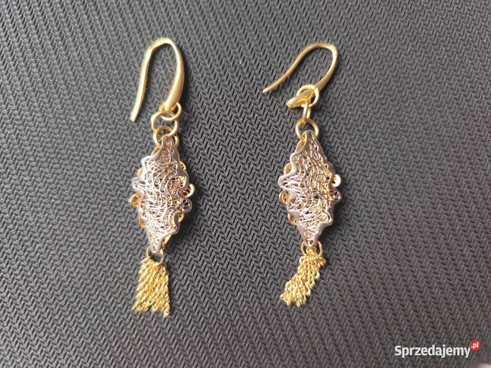 Kolczyki Rybki złoto Zegarki i Biżuteria Skarżysko-Kamienna