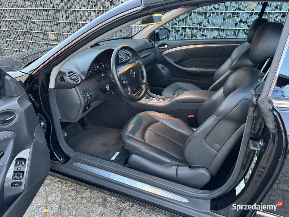 Mercedes CLK V6 kabriolet 145 000 Avantgarde VAT marża dolnośląskie
