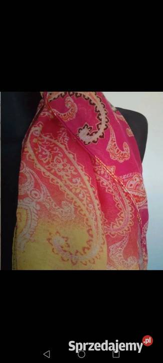 Komin szal wielobarwne jesień Krosno