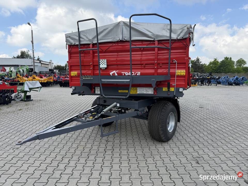 Przyczepa rolnicza paletowa MetalFach T9402 6T Opatówek