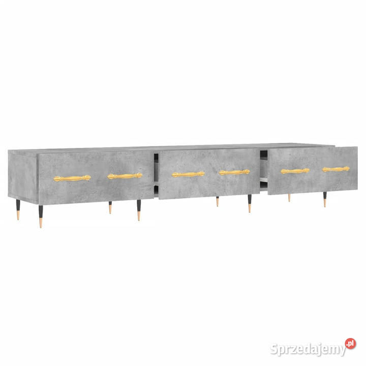 Szafka pod TV szarość betonu 150x36x30 WM829136 mazowieckie Warszawa