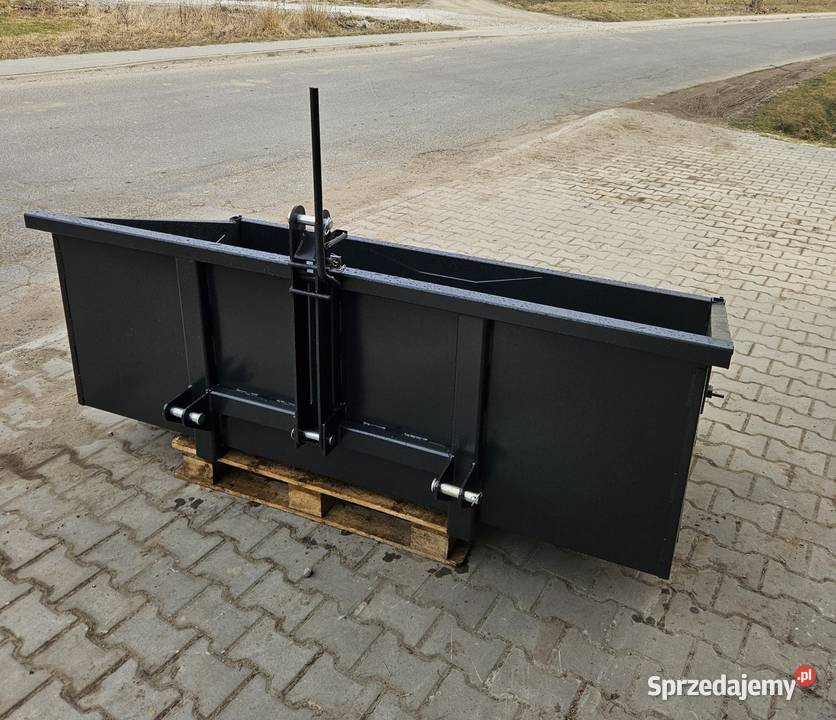 Skrzynia transportowa ładunkowa z mechanicznym nieuszkodzony