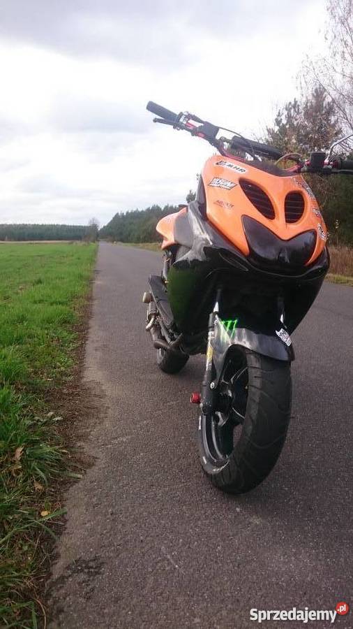 Yamaha Aerox 70cc boster slider stunt sport rox Lubin