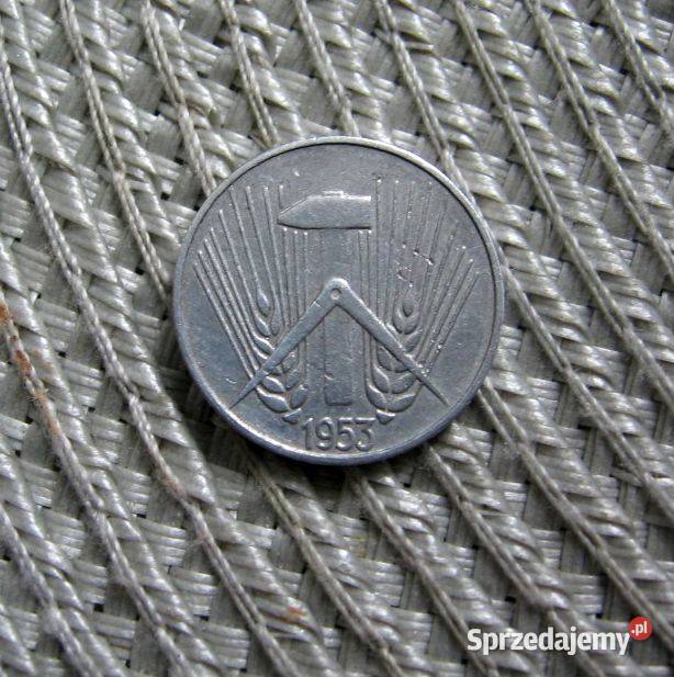 DDR 5 Fenigów 1953r Kalisz